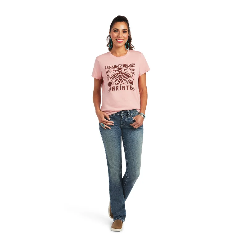 10040622 Ariat Women's REAL Relaxed Fiesta Logo Tee