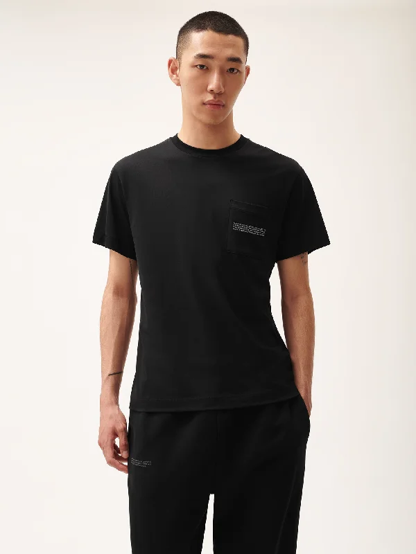 365 Lightweight Pocket T-Shirt—black