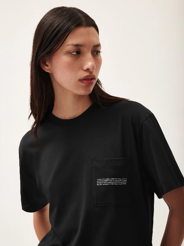 365 Lightweight Pocket T-Shirt—black