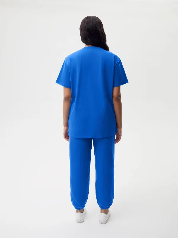 365 Midweight T-shirt—Cobalt-Blue