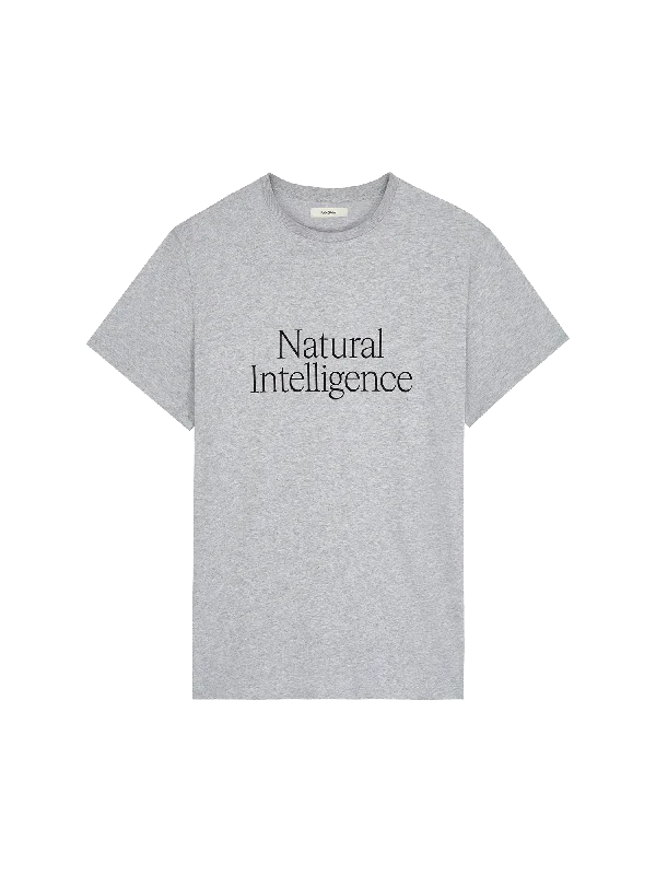 365 Natural Intelligence T-Shirt—grey marl