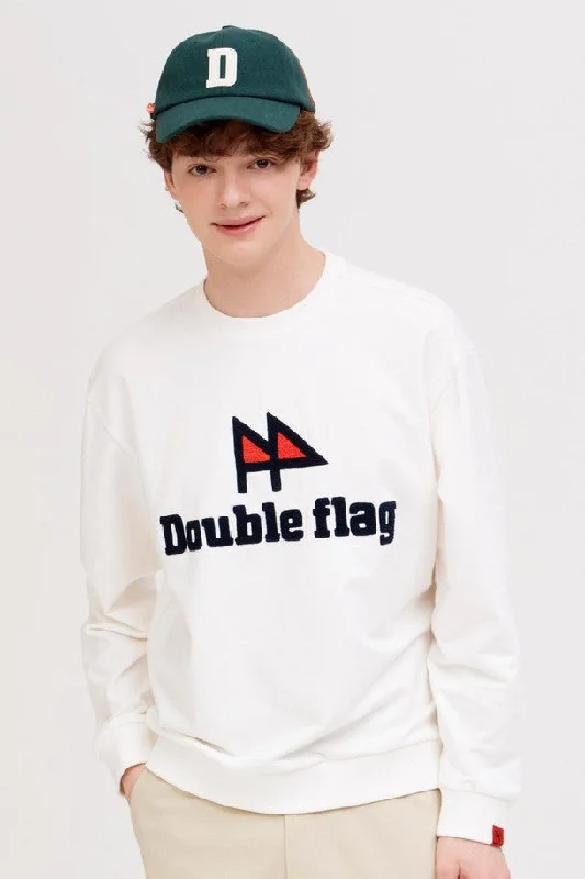 DF Ivory LOGO Point Sweat Shirt (DXTS2B311IV)