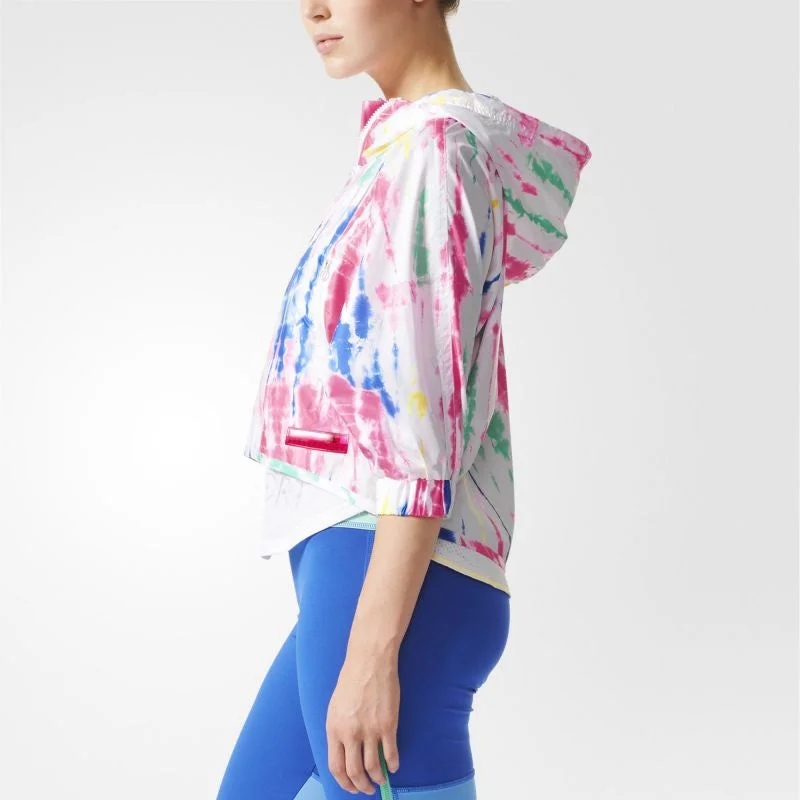 Adidas STELLASPORT Tie-Dye Training Jacket Womens White  AH8893