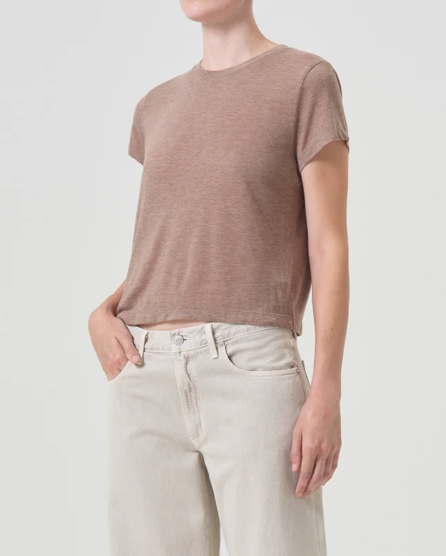 ADINE SHRUNKEN TEE / CHAI