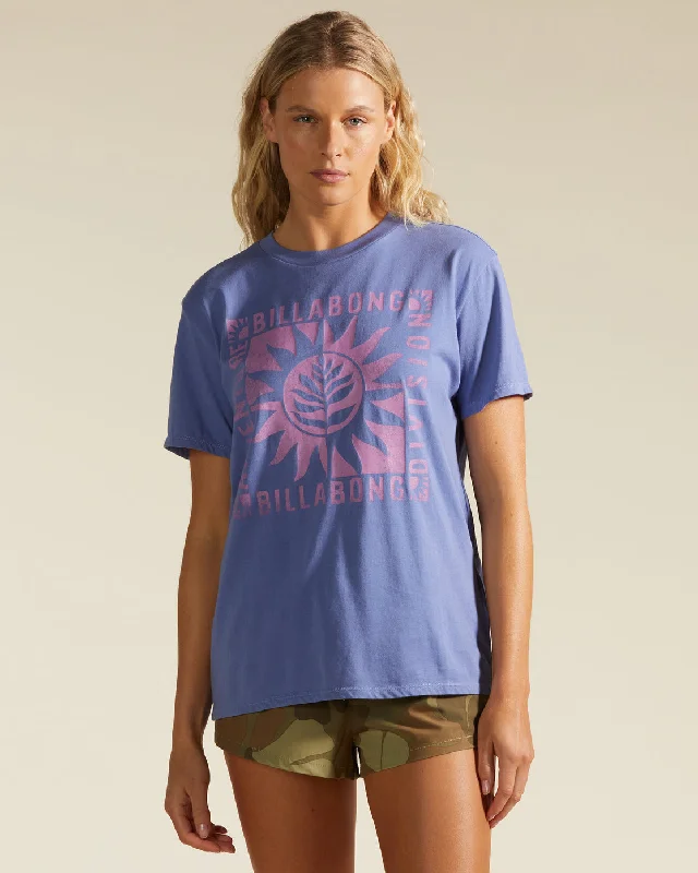 A/Div Tee Short Sleeve Upf 50 T-Shirt - Blue Mountain