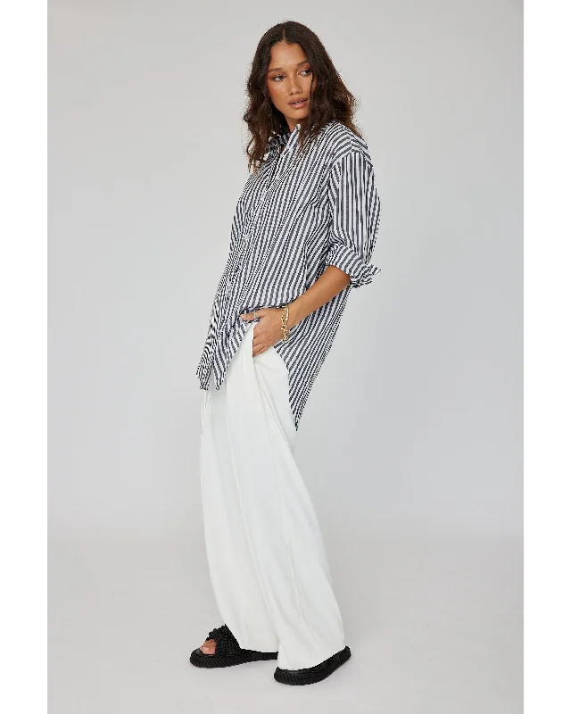 Alexandra Austin Shirt - Black Stripe