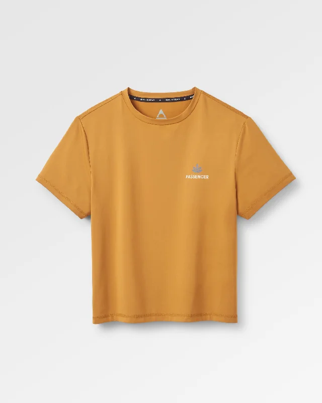 Align Active Recycled T-Shirt - Dusty Ochre