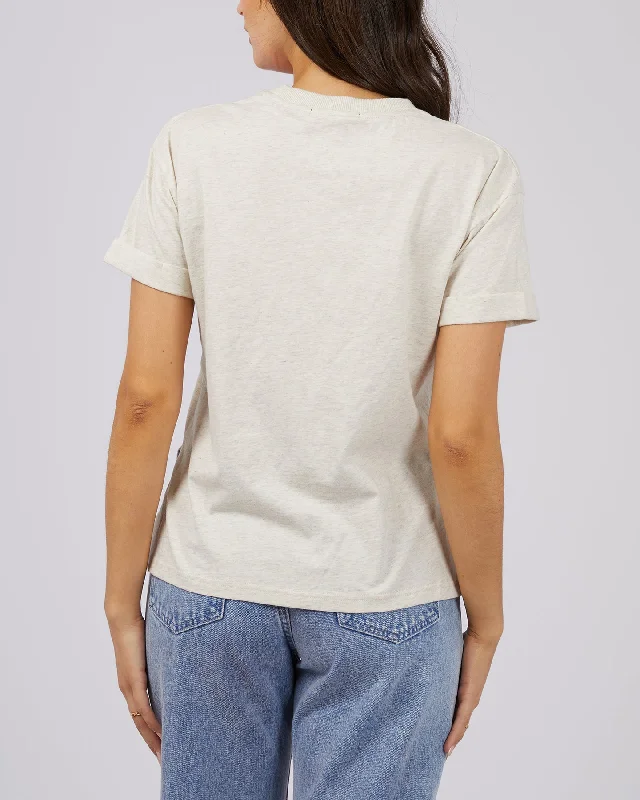 All About Eve Aae Washed Tee - Oat