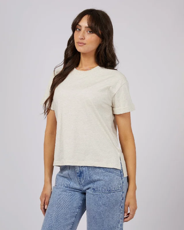 All About Eve Aae Washed Tee - Oat