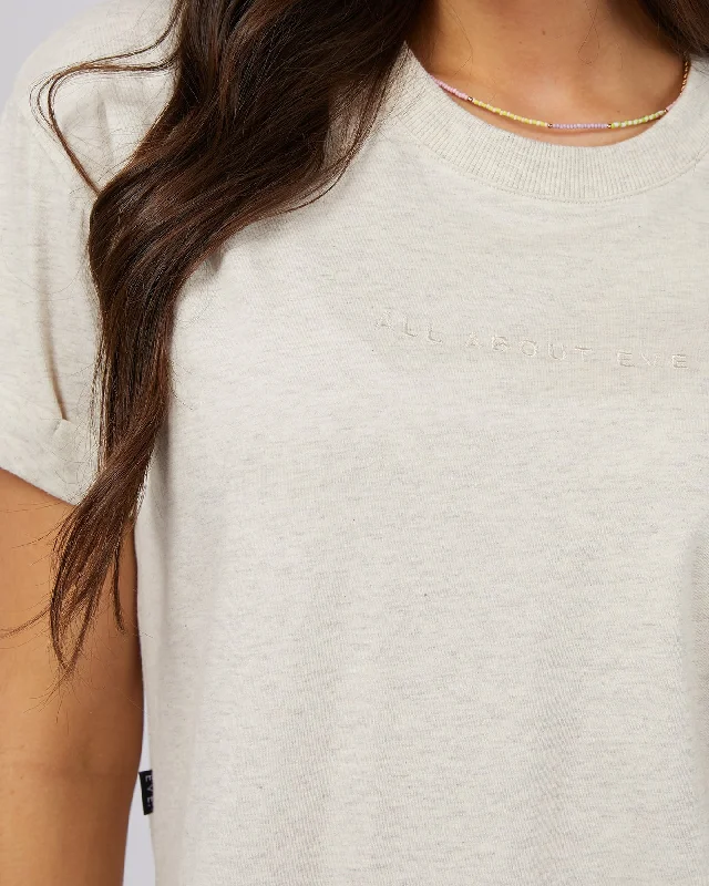 All About Eve Aae Washed Tee - Oat