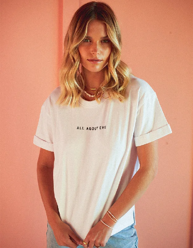 All About Eve Washed Tee White