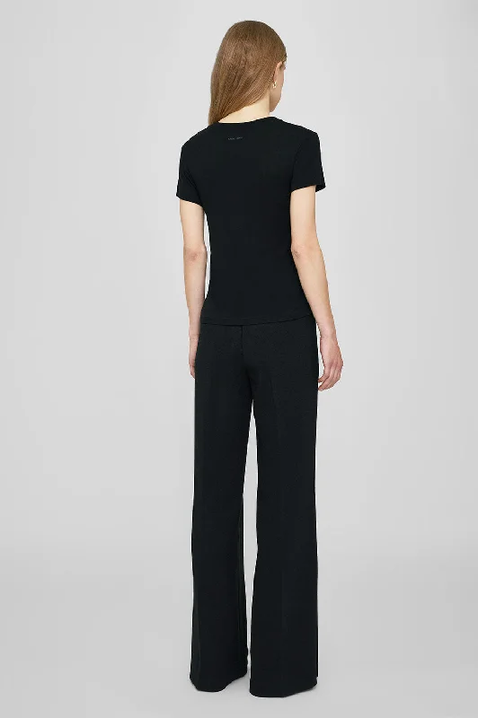 Amani Tee - Black Cashmere Blend