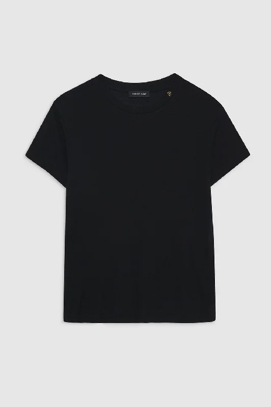 Amani Tee - Black Cashmere Blend