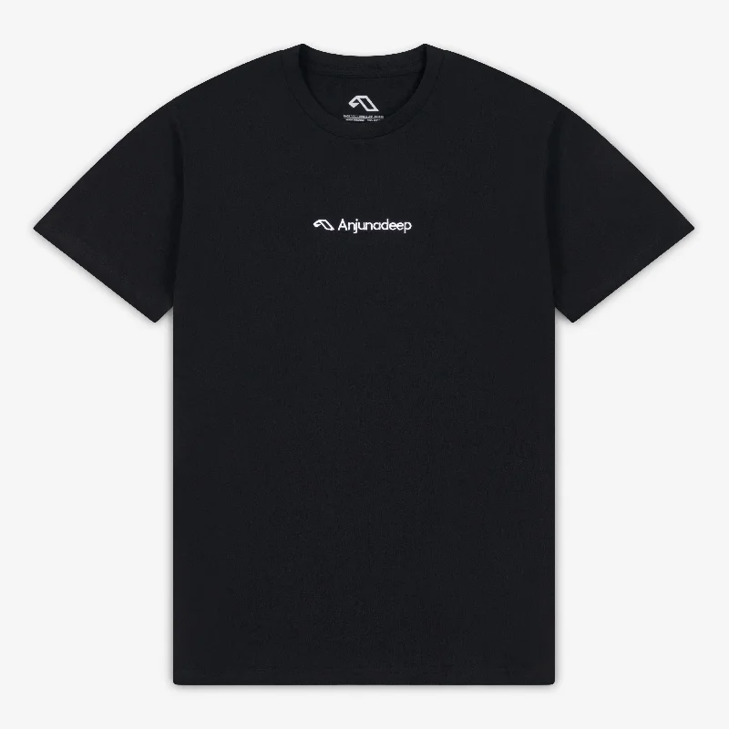 Anjunadeep Type Logo Tee / Black