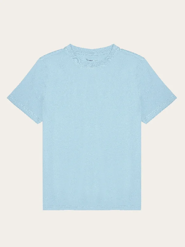 Basic pima cotton t-shirt - GOTS/Vegan - Glacier Lake