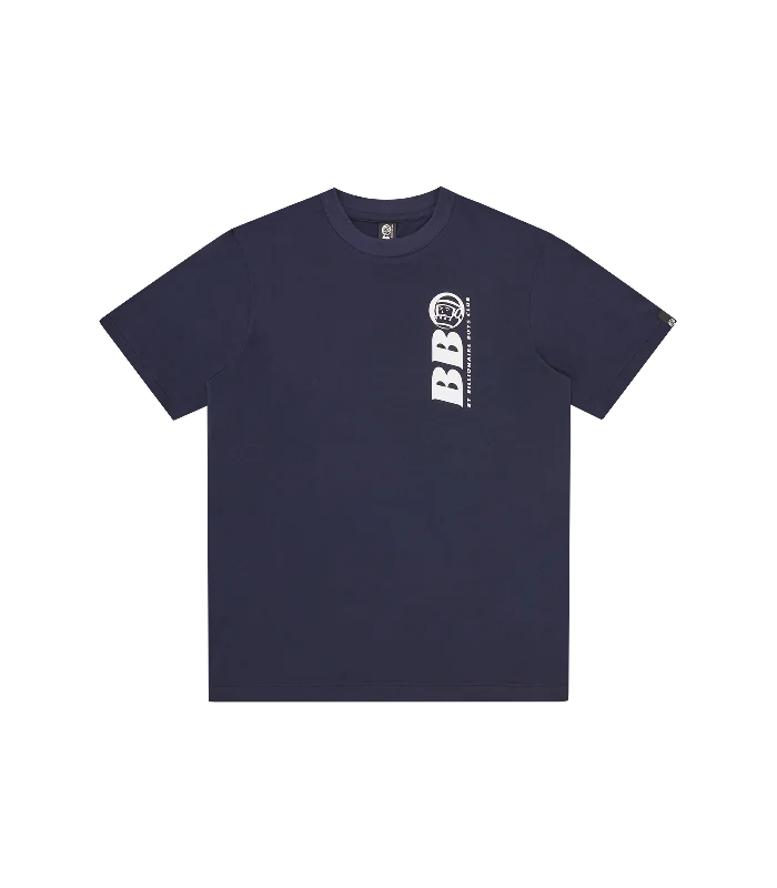 BB ASTRO REPEAT LOGO T-SHIRT - NAVY