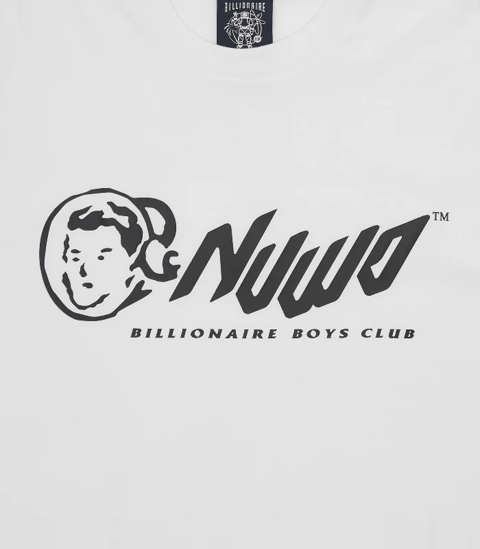 BBC X NUWO OG LOGO T-SHIRT - WHITE