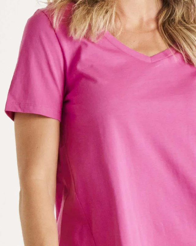 Betty Basics Luella Tee - Azalea