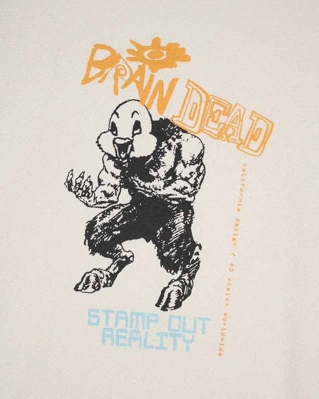 Brain Dead - Men's Duck Beast T-Shirt - (Natural)