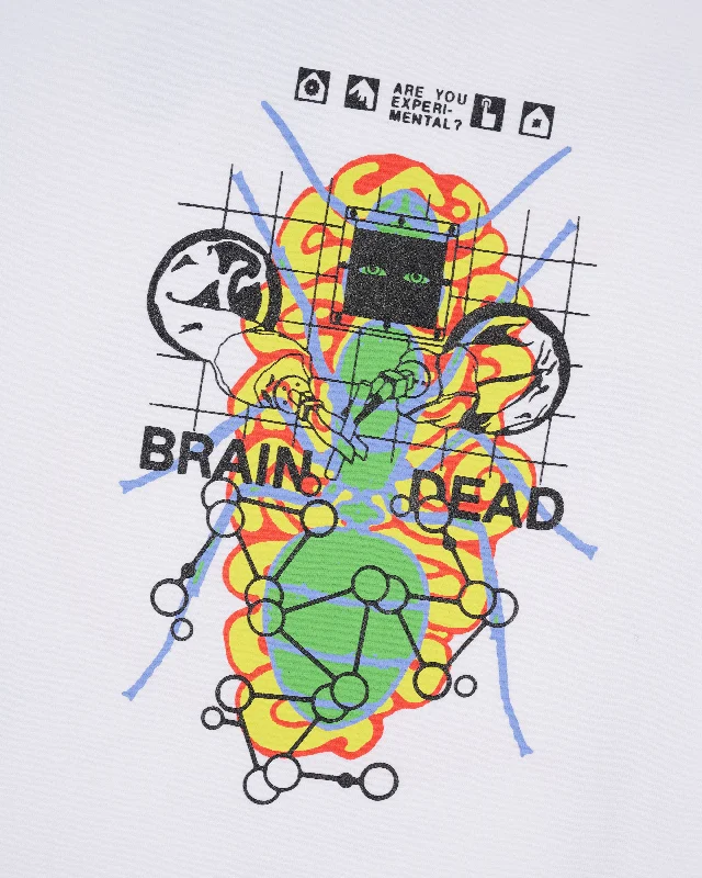 Brain Dead - Men's Future Sounds T-Shirt - (White)