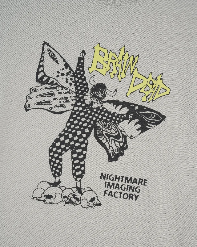 Brain Dead - Men's Nightmare Factory T-Shirt - (Cement)