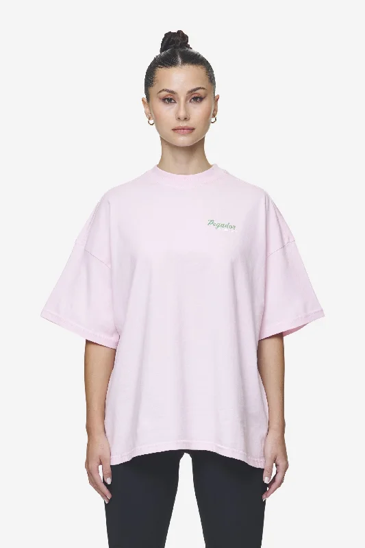 Chapi Heavy Oversized Tee Washed Bubblegum