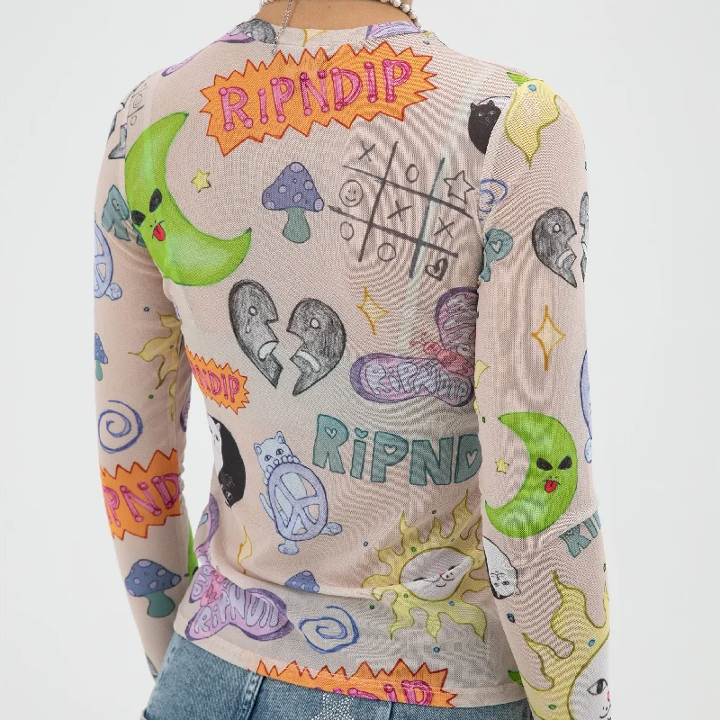 Circo Loco Mesh Long Sleeve (Multi)