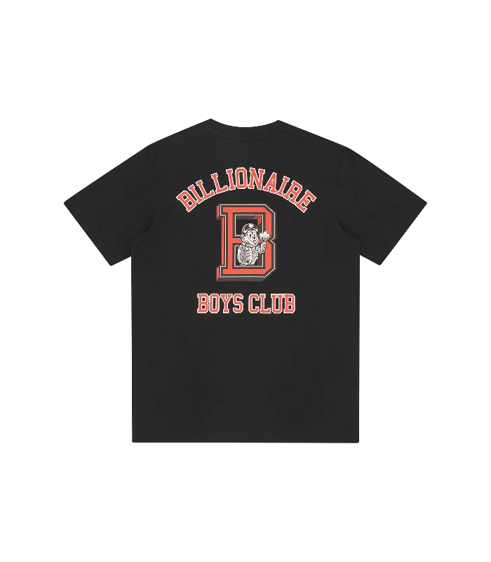 COLLEGE T-SHIRT - BLACK