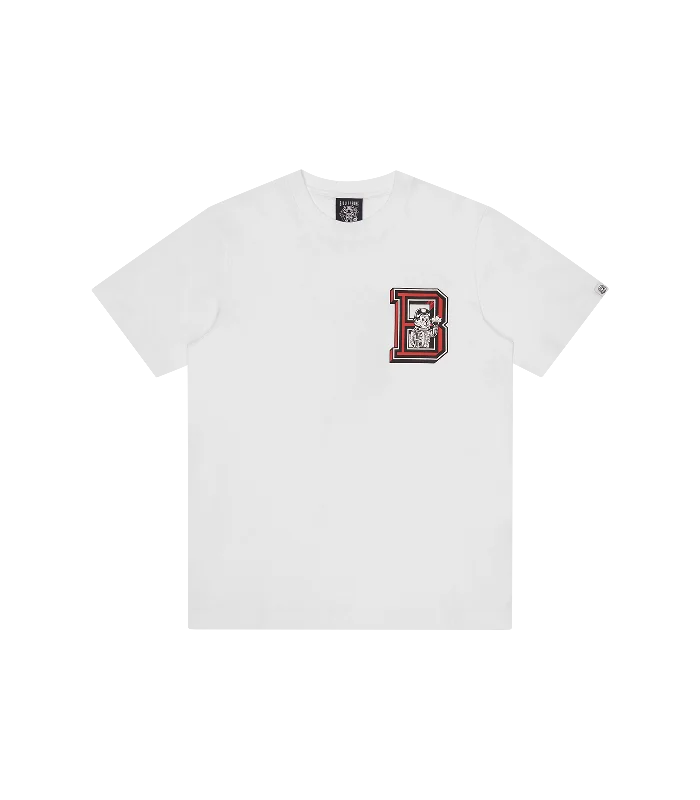 COLLEGE T-SHIRT - WHITE