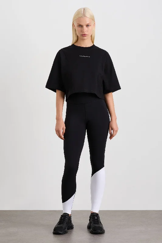 Crop Panel Tee 105