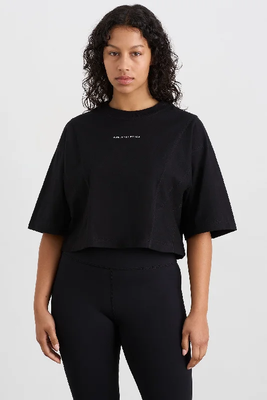 Crop Panel Tee 105