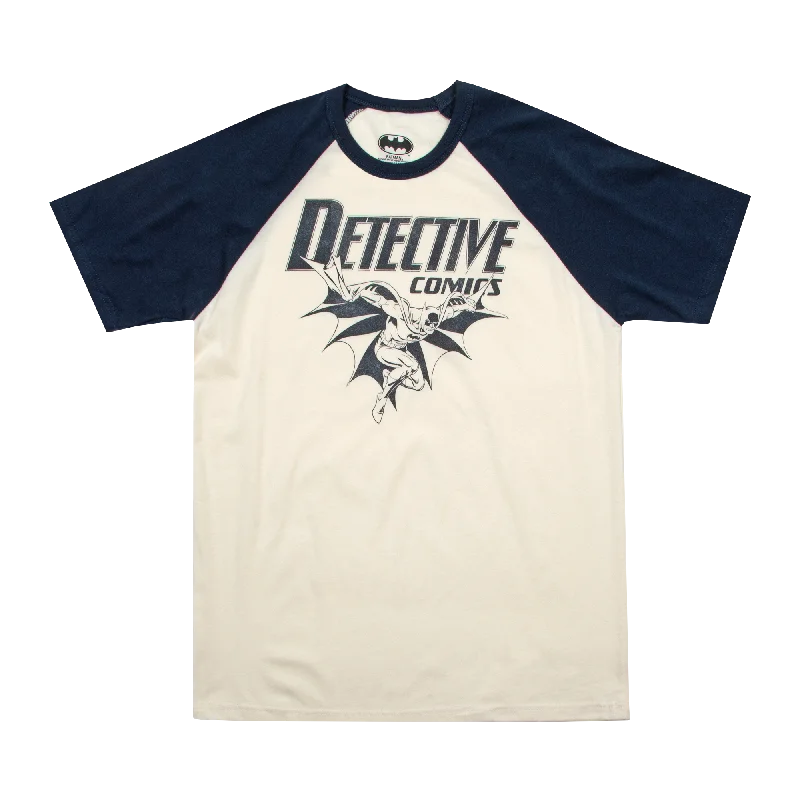 Batman Detective Comics Blue & White Raglan