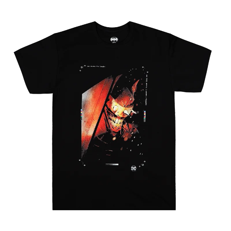 Jock Batman Who Laughs Black Tee