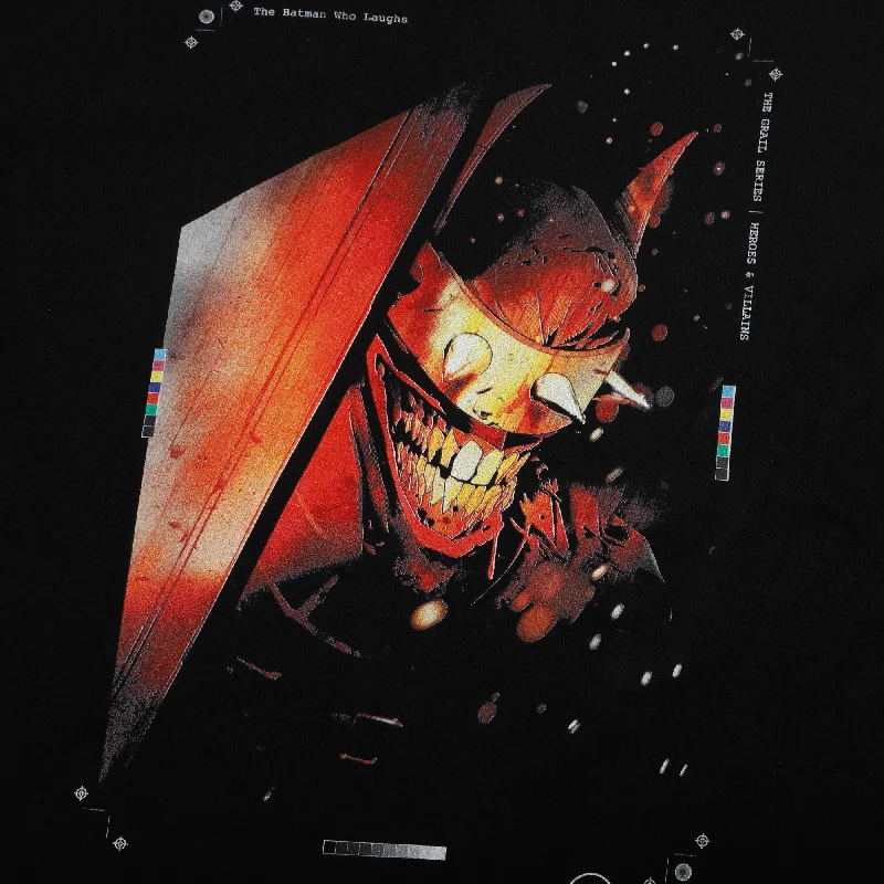 Jock Batman Who Laughs Black Tee