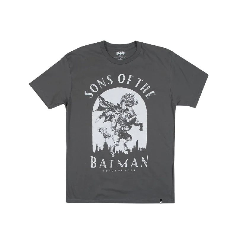 Sons Of The Batman Crusade Charcoal Tee