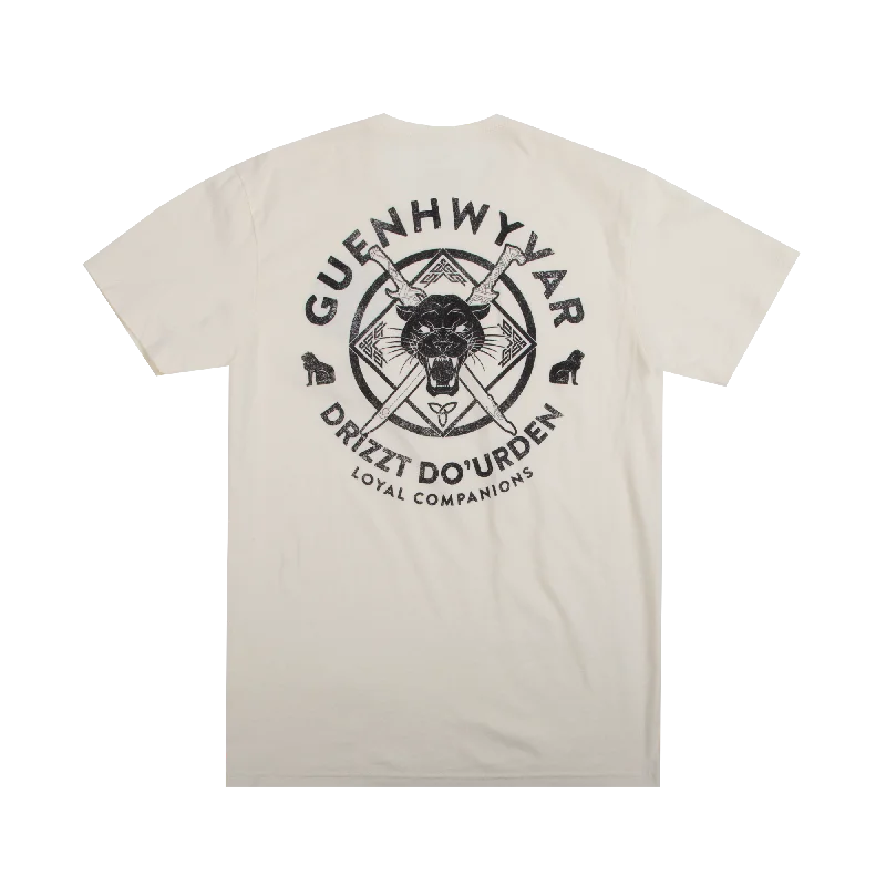 Drizzt Guenhwyvar Companion Natural Tee