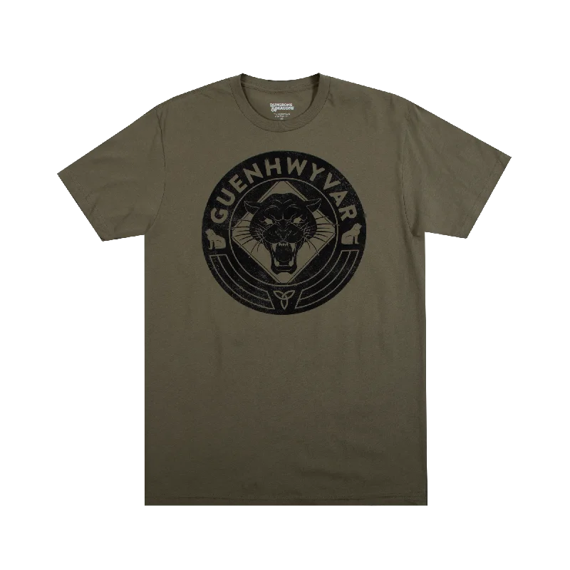 Drizzt Guenhwyvar Olive Tee