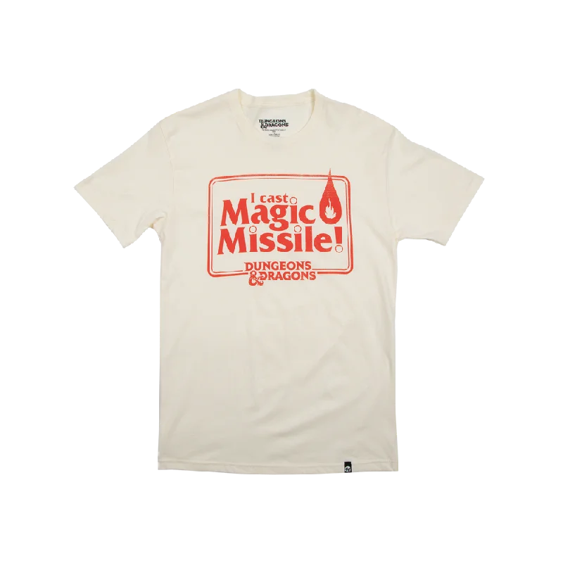 D&D Magic Missile Natural Tee