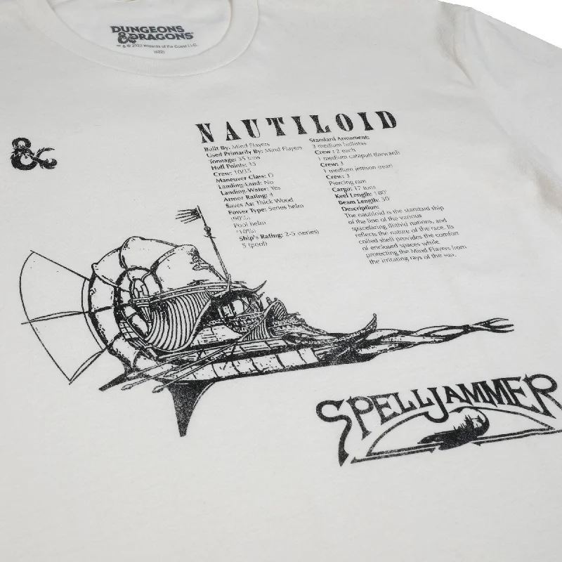 Spelljammer Nautiloid Natural Tee