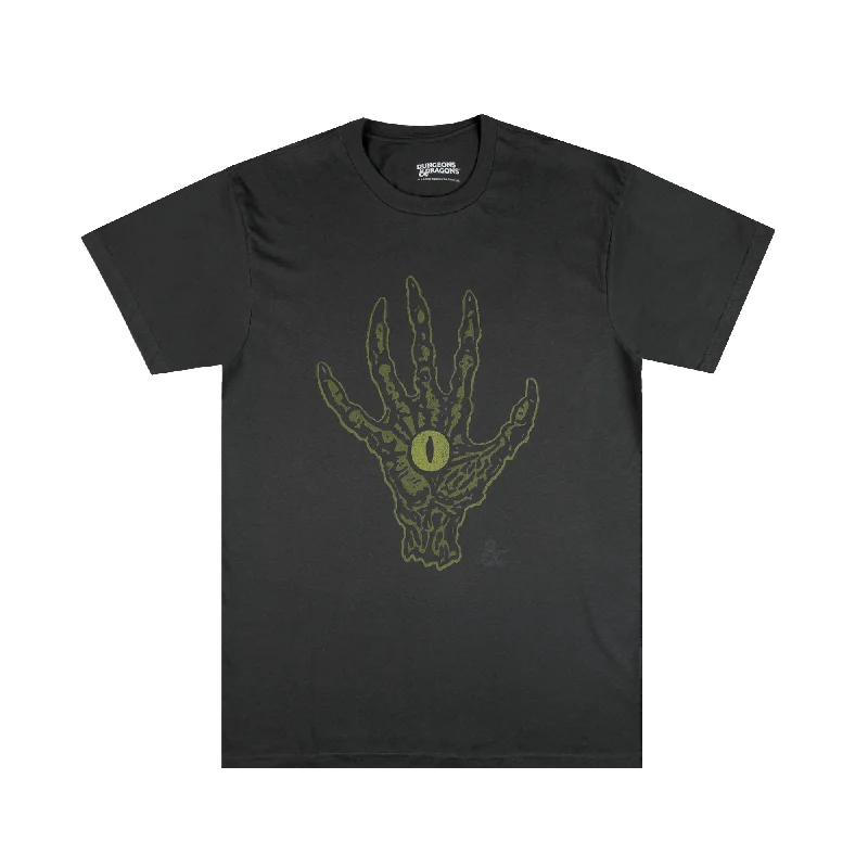 Vecna Eye In Hand Charcoal Tee