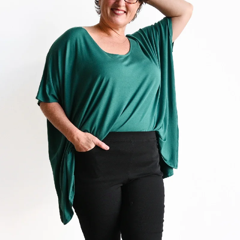 Find Your Flow Drape Top by KOBOMO Bamboo