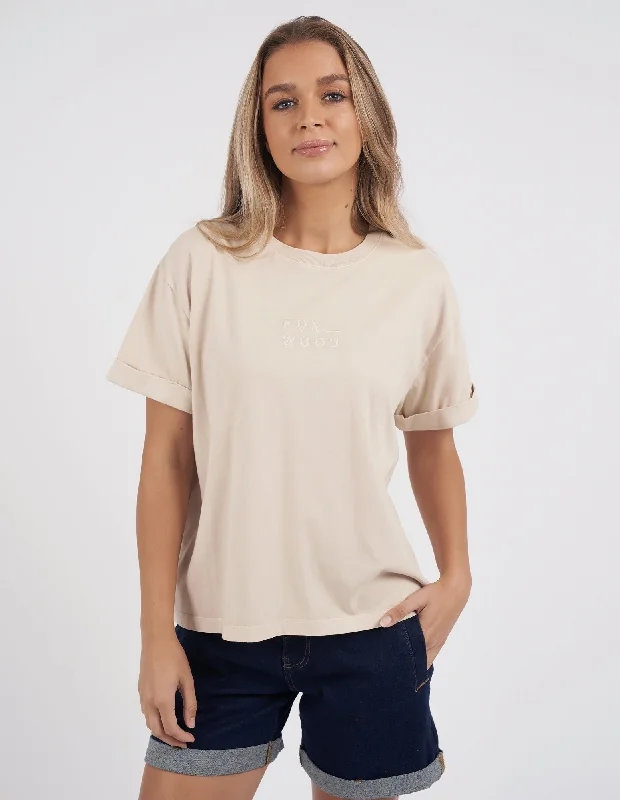 Foxwood Huntleigh Oversized Tee - Oat