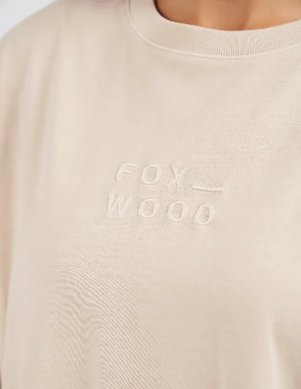 Foxwood Huntleigh Oversized Tee - Oat