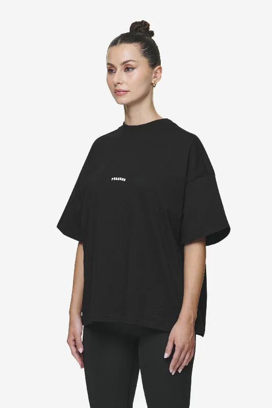 Gabi Heavy Oversized Tee Black