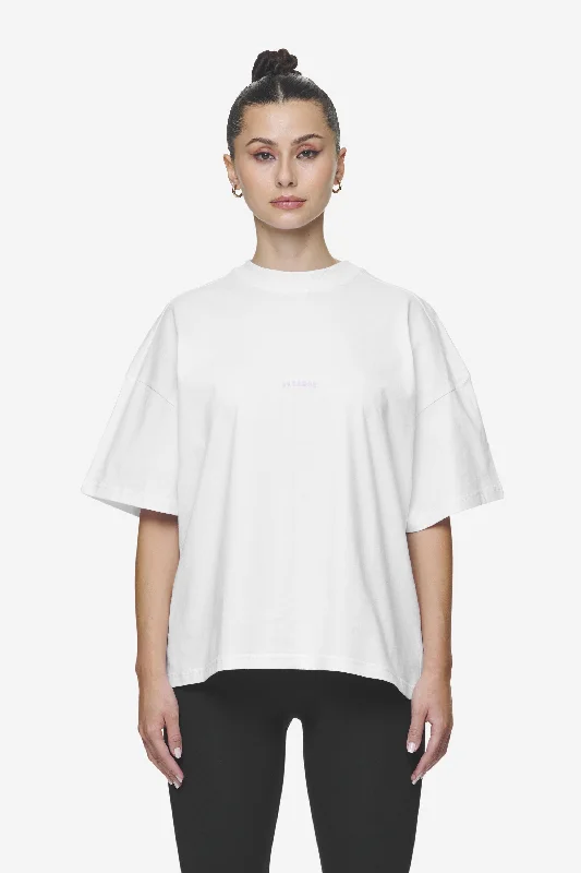 Gabi Heavy Oversized Tee White