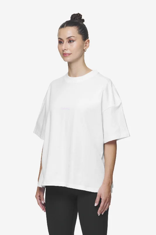 Gabi Heavy Oversized Tee White