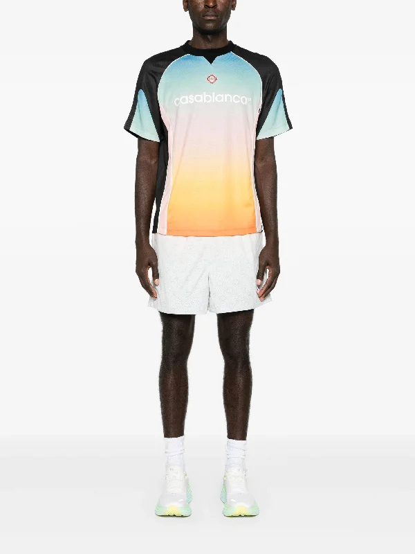 Gradient Football Mesh T-Shirt