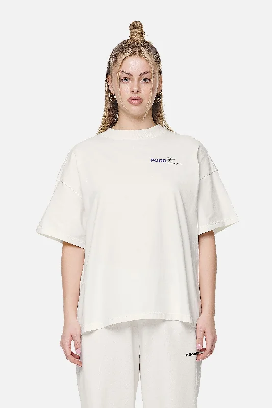 Habana Heavy Oversized Tee Washed Coconut Milk