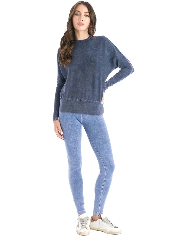 Hard Tail Long Sleeve Banded Top (Style T-216)