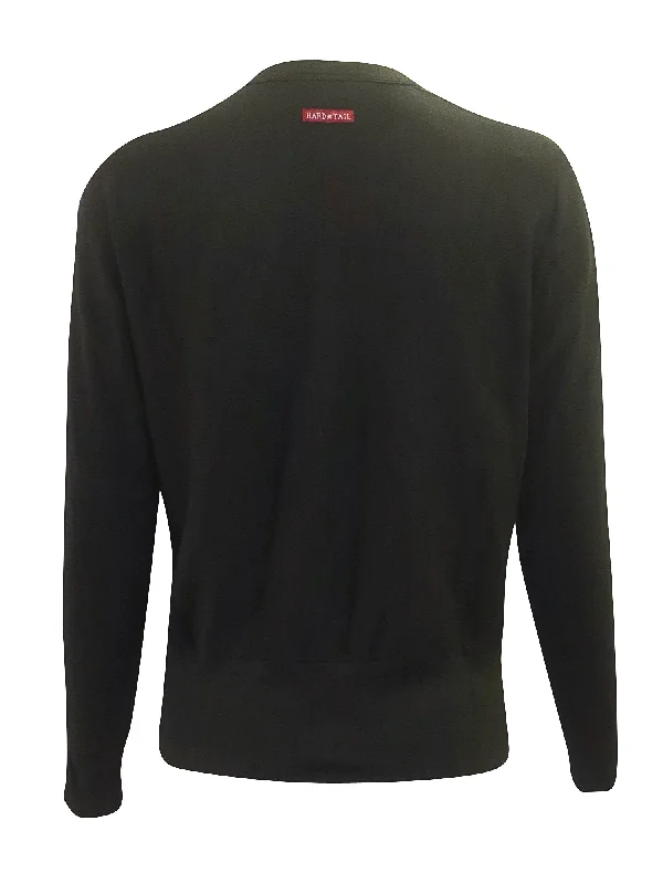 Hard Tail Long Sleeve Banded Top (Style T-216)